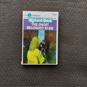 Vintage Richard Peck The Ghost Belonged To Me Fiction Fantasy Horror Mystery